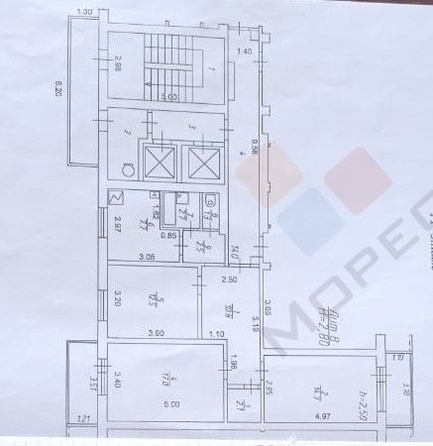 
   Продам 3-комнатную, 73.4 м², Рождественская Набережная ул, 13

. Фото 8.