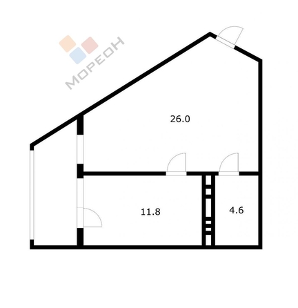 
   Продам 1-комнатную, 45 м², Кожевенная ул, 22

. Фото 8.