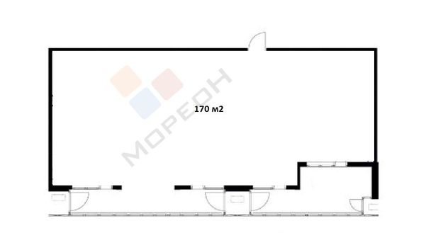 
   Продам помещение свободного назначения, 170 м², Российская ул, 72/1к2

. Фото 5.