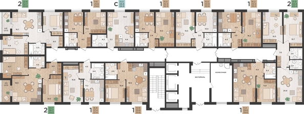 
   Продам 1-комнатную, 39.6 м², Бурсака, 82

. Фото 1.