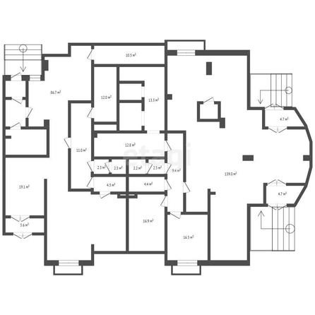 
   Продам помещение свободного назначения, 179.2 м², Кожевенная ул, 28

. Фото 19.