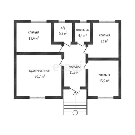 
   Продам дом, 86.2 м², Краснодар

. Фото 13.