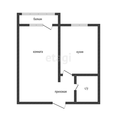 
   Продам 1-комнатную, 31.1 м², Крылатская ул, 21

. Фото 11.