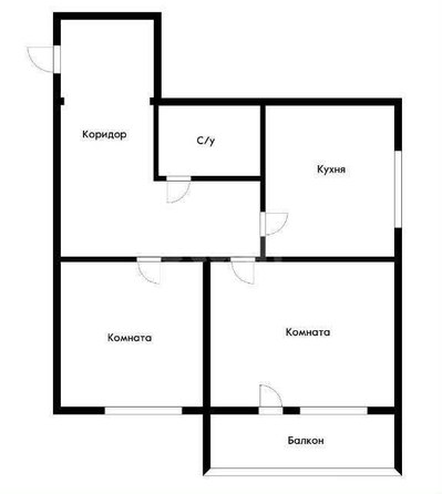 
   Продам 2-комнатную, 52.8 м², Западный Обход ул, 42/3  4

. Фото 1.