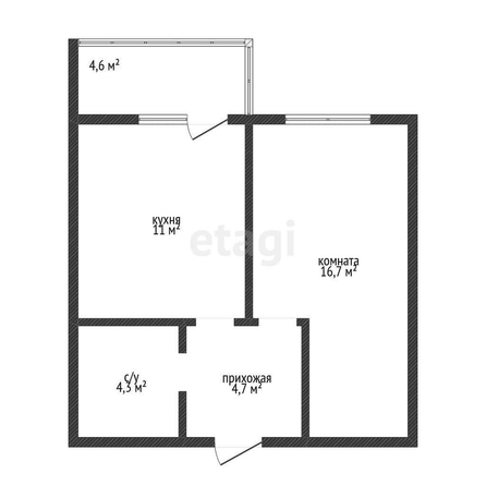 
   Продам 1-комнатную, 36.8 м², Конгрессная ул, 41

. Фото 7.