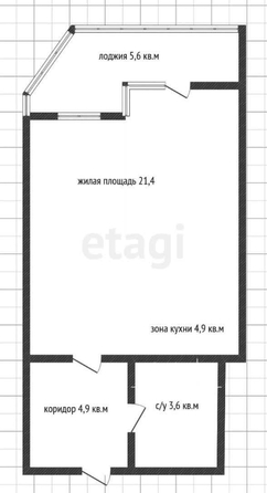 
   Продам 1-комнатную, 35.7 м², Адмиралтейский б-р, 3/1

. Фото 26.