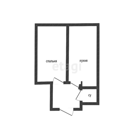 
   Продам 1-комнатную, 39.7 м², Кадетская ул, 8/4

. Фото 22.