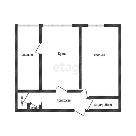 
   Продам 2-комнатную, 59.7 м², Зиповская ул, 36

. Фото 7.