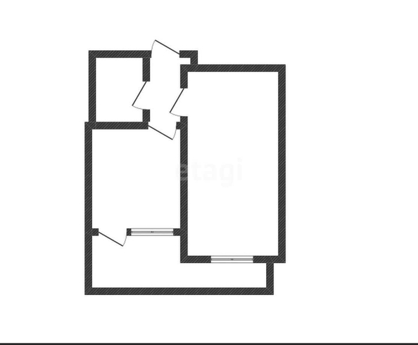 
   Продам 1-комнатную, 40.8 м², Дубравная ул, 1

. Фото 1.