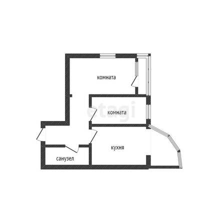 
   Продам 2-комнатную, 62.6 м², Московская ул, 112

. Фото 28.