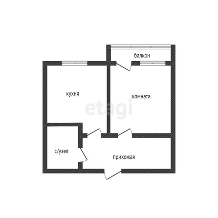 
   Продам 1-комнатную, 33.4 м², Скандинавская ул, 1/8

. Фото 18.