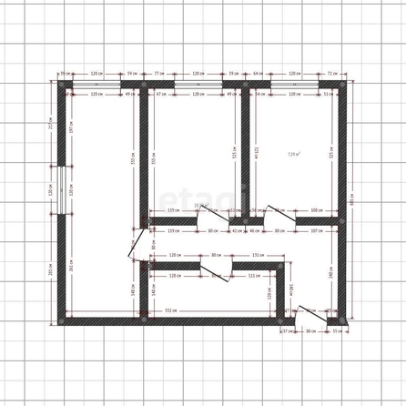 
   Продам 2-комнатную, 7287 м², Боспорская ул, 14

. Фото 9.