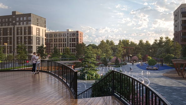 
  Продается 1-комн. квартира 43.69 м², в ЖК Зеленая территория, литера 1.3. Фото 29.