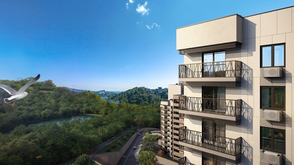 
  Продается студия 25.3 м², в ЖК Горный квартал, литера 1. Фото 11.