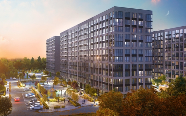 
  Продается 3-комн. квартира 85.1 м², в ЖК Небо, литера 5. Фото 2.