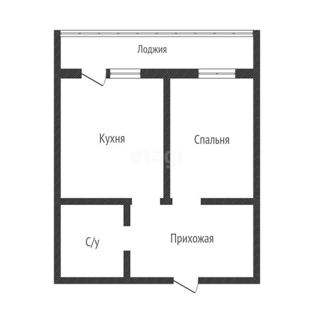 
   Продам 1-комнатную, 38.7 м², Московская ул, 131/1

. Фото 1.