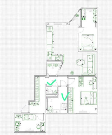 
   Продам 3-комнатную, 91.9 м², Урожайная ул, 71/1к3

. Фото 12.