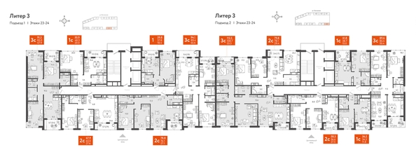 
   Продам 3-комнатную, 93.05 м², Колхозная ул, 5/2 к4

. Фото 1.