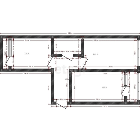 
   Продам 2-комнатную, 50.3 м², Западный Обход ул, 45/1

. Фото 9.