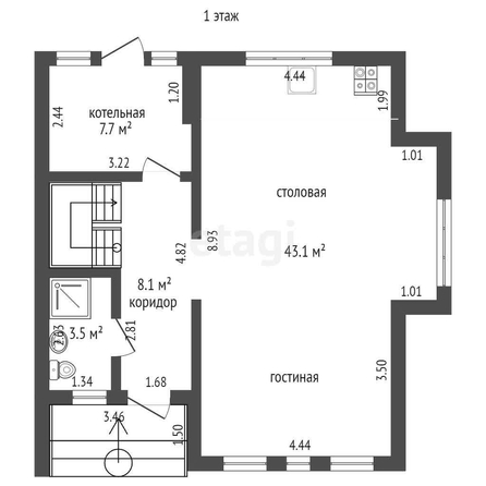 
   Продам дом, 191 м², Краснодар

. Фото 30.