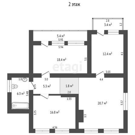 
   Продам дом, 191 м², Краснодар

. Фото 22.