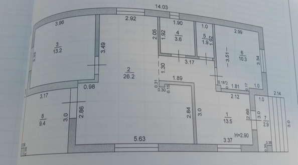 
   Продам дом, 80 м², Цибанобалка

. Фото 2.