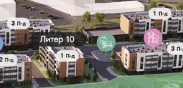 
   Продам студию, 17.7 м², ДЗЕНПАРК, литер 10

. Фото 2.