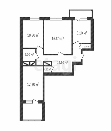 
   Продам 3-комнатную, 80 м², Ставропольская ул, 80

. Фото 8.