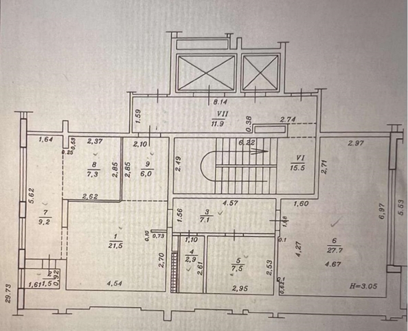 
   Продам 3-комнатную, 91 м², Шевченко ул, 65

. Фото 27.