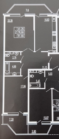 
   Продам 2-комнатную, 91 м², Шевченко ул, 3

. Фото 1.