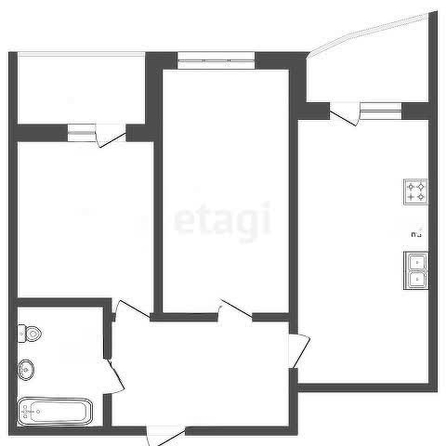 
   Продам 2-комнатную, 58.5 м², Командорская ул, 6

. Фото 14.