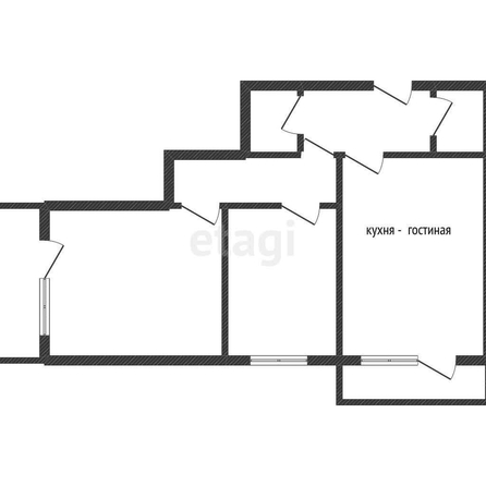 
   Продам 2-комнатную, 61.3 м², Домбайская ул, 55/2

. Фото 7.