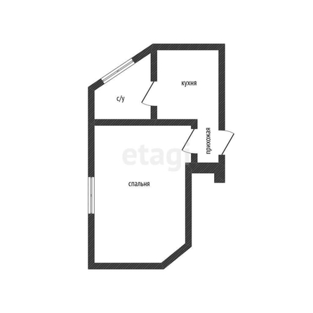 
   Продам 1-комнатную, 22 м², Янковского ул, 65

. Фото 18.