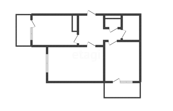 
   Продам 2-комнатную, 58.2 м², Героя Владислава Посадского ул, 16/1

. Фото 1.