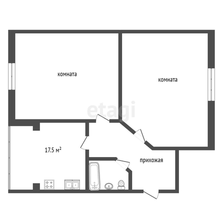 
   Продам 2-комнатную, 83.1 м², Дунаевского И.И. ул, 8

. Фото 17.