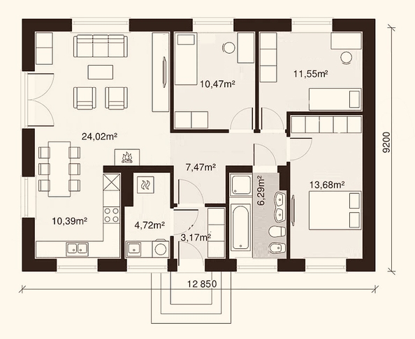 
   Продам дом, 110 м², Тамань

. Фото 6.