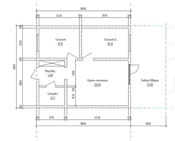 
   Продам дом, 110 м², Юровка

. Фото 1.