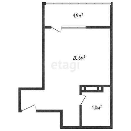 
   Продам студию, 24.5 м², Дзержинского (Пашковский жилой масси ул, 110А/1

. Фото 14.