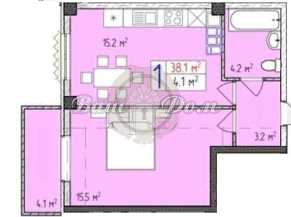 
  Продается 1-комн. квартира 41.3 м². Фото 14.