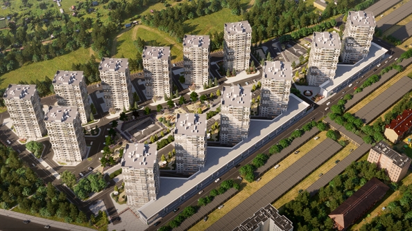 
  Продается 1-комн. квартира 54.18 м², в ЖК Золотой Берег, литер 3. Фото 7.