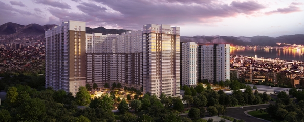 
  Продается 2-комн. квартира 55.9 м², в ЖК Облака-3, дом 1. Фото 2.