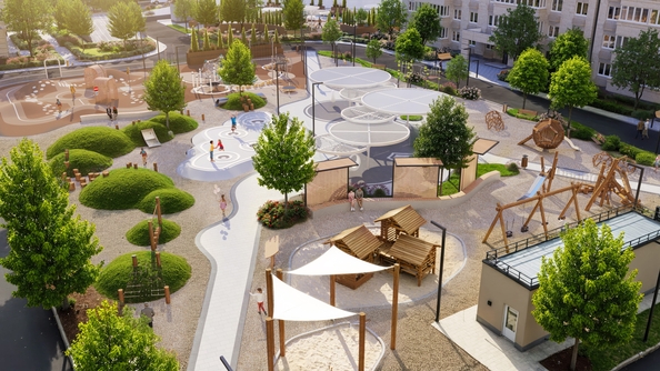 
  Продается 1-комн. квартира 42.5 м², в ЖК Облака-3, дом 1. Фото 7.