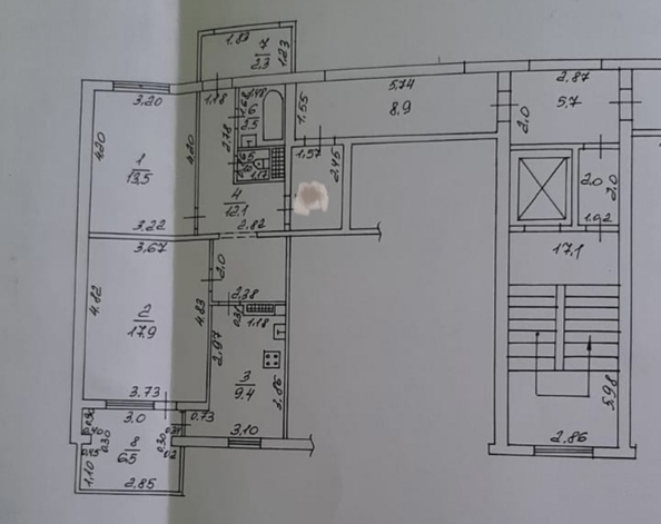 
  Продается 2-комн. квартира, 66 м², Крылова ул, д. 81
. Фото 27.