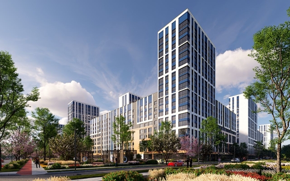 
  Продается 3-комн. квартира, 86.9 м², ЖК Архитектор, литера 1.1
. Фото 10.
