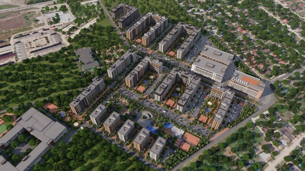 
  Продается 2-комн. квартира, 66.3 м², ЖК Зеленая территория, литера 1.1
. Фото 23.
