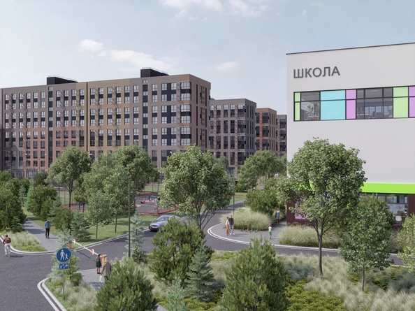 
  Продается 1-комн. квартира, 41.7 м², ЖК Зеленая территория, литера 1.1
. Фото 9.