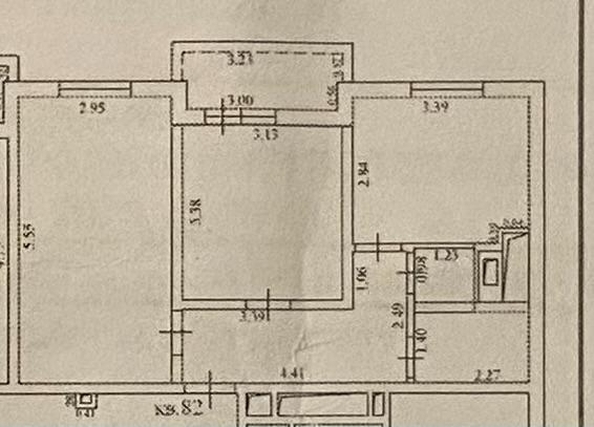 
  Продается 2-комн. квартира, 48.2 м², Тимирязева ул, д. 44а
. Фото 11.