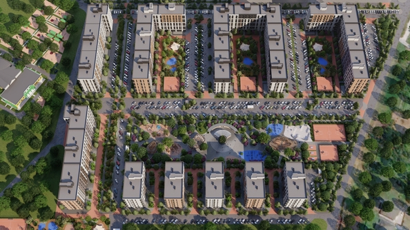 
  Продается 1-комн. квартира 37.56 м², в ЖК Зеленая территория, литера 1.3. Фото 22.