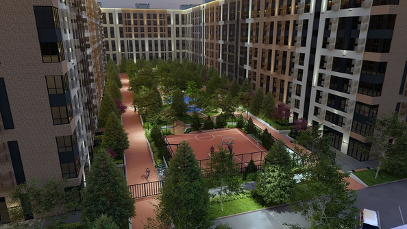
  Продается 1-комн. квартира 37.56 м², в ЖК Зеленая территория, литера 1.3. Фото 28.