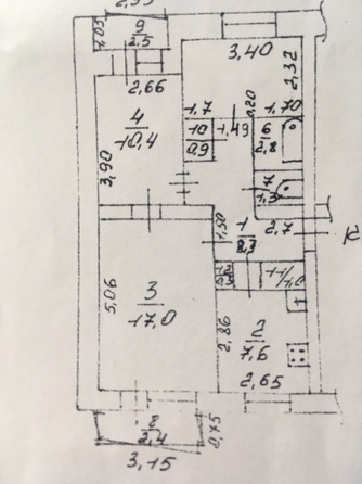 
  Продается 3-комн. квартира, 63 м², Ленина ул, д. 163
. Фото 20.